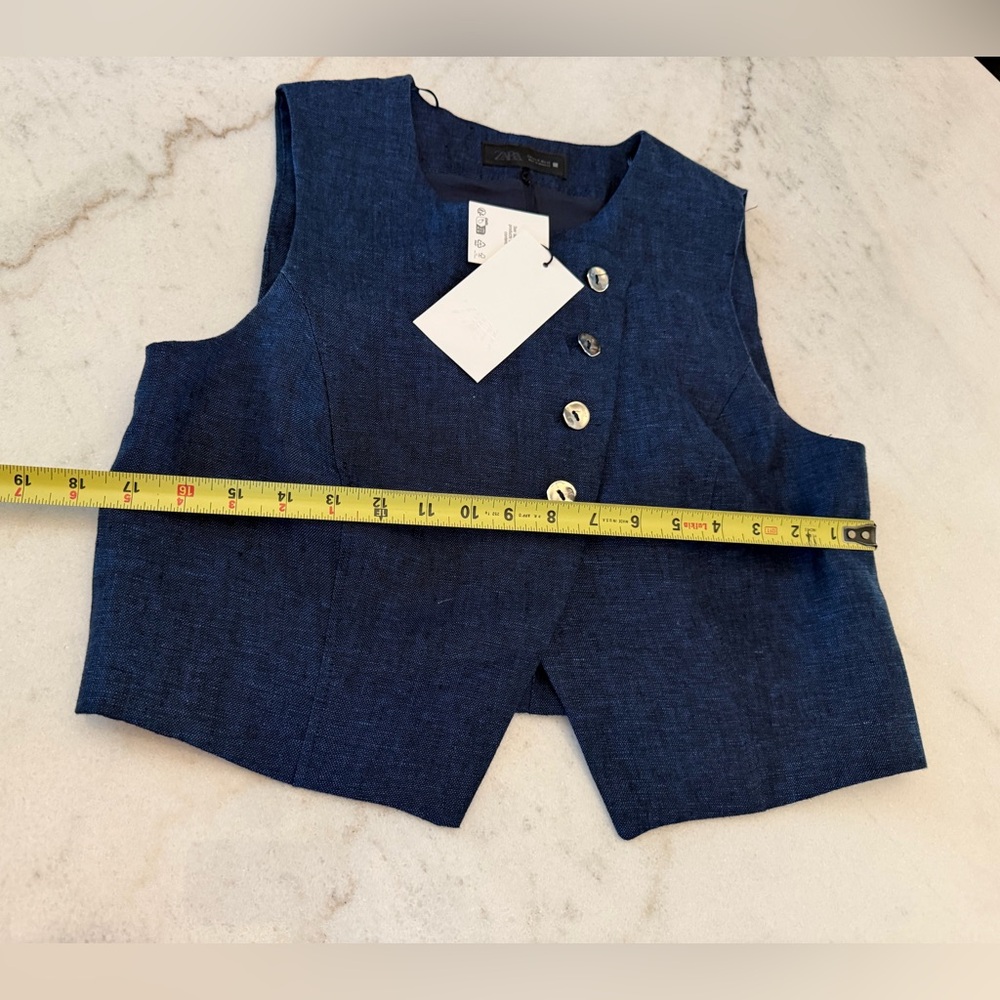 Zara LUXE 100% linen set.. - Picture 8 of 12